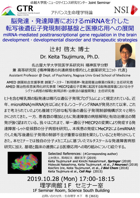 Seminar Dr. Keita Tsujimura