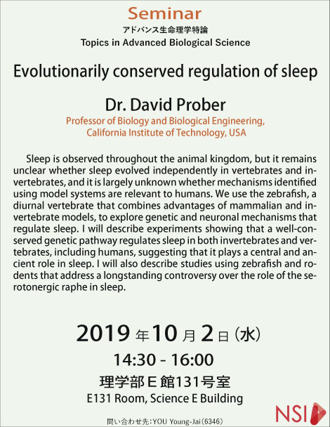 Seminar Dr. Prober